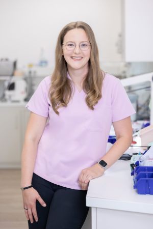 Mitarbeiterin der Zahnarztpraxis Zahnärzte K1 - Sandra